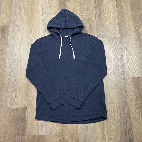 Marine Layer Hoodie Mens Medium Pullover Sweatshirt Casual Lightweight - Picture 1 of 10